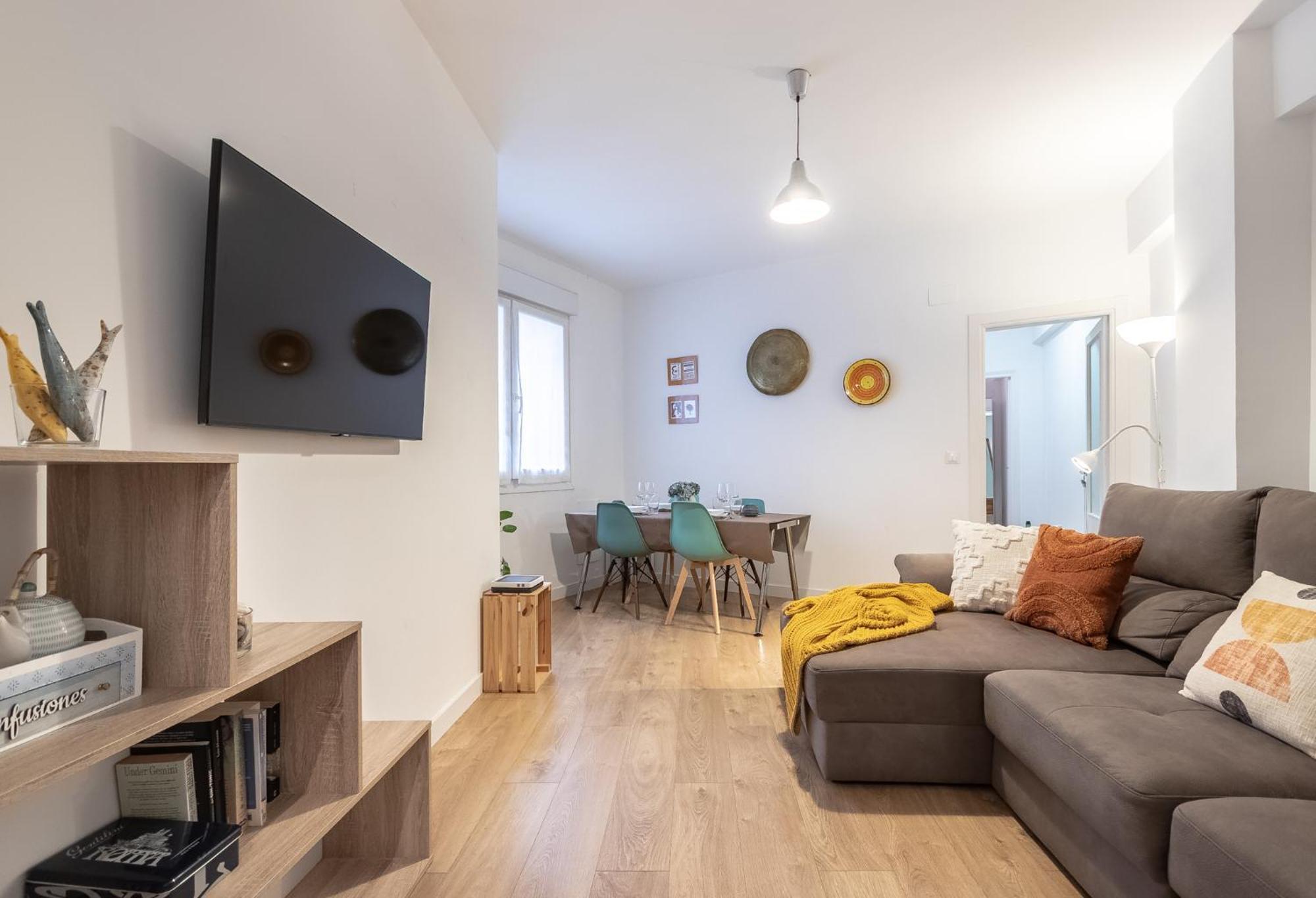 Amplio Y Acogedor Junto Al Ayuntamiento Apartment Bilbao Luaran gambar